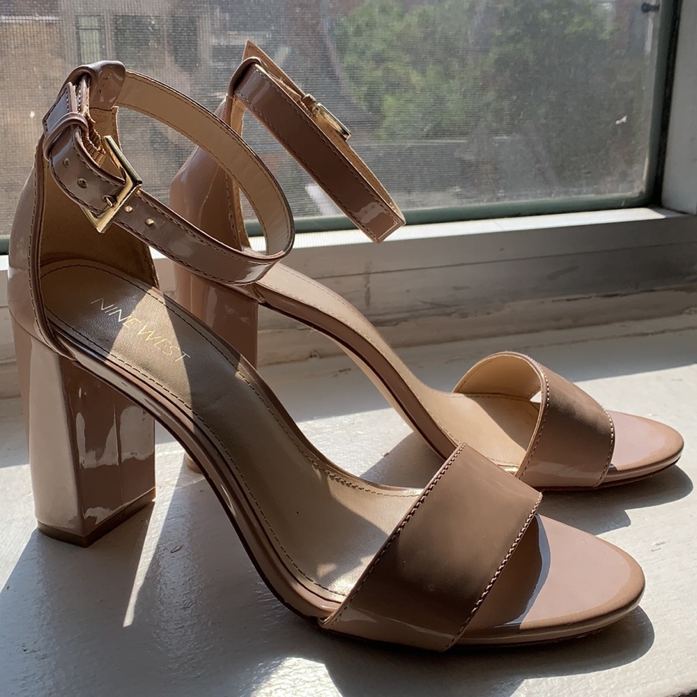 Nine West Nude Heels